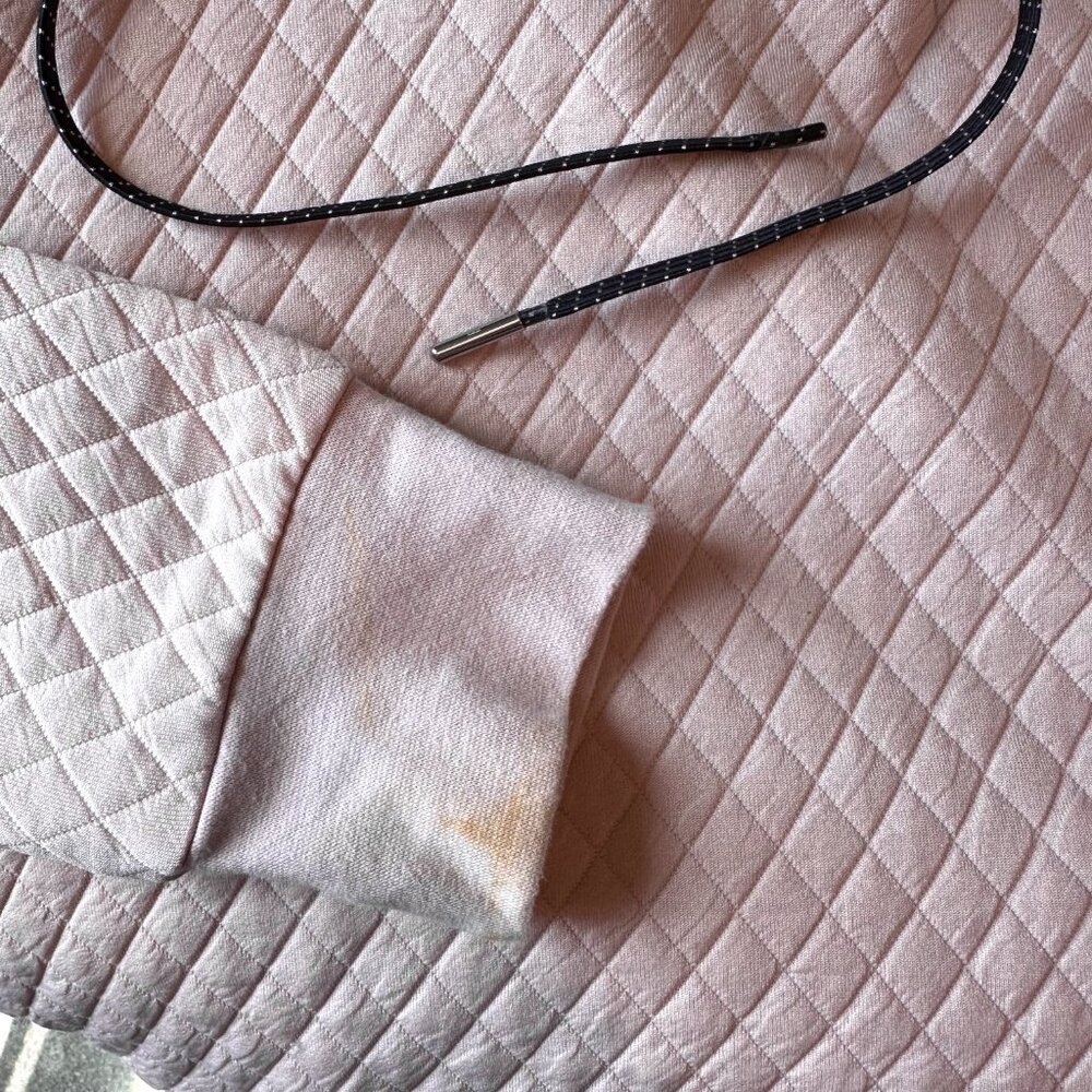 Ivanka Trump pink quilted hoodie, Size L - Picture 9 of 12